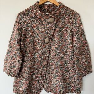 Susan Bristol Multicolor Knit Cardigan